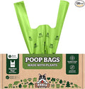 Pogi's Compostable Poop Bags with Easy-Tie Handles – Leak-Proof, Extra-Large, Made with Plants (Single Roll, 120-Count)