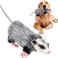 Realistic Opossum Dog Toy Plush Squeaky Toy for All Dogs Stuffed Animal Interactive for Cuddling Playing Puppy Teething Chewing to Keep Them Busy Best Birthday Gift