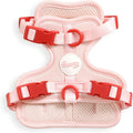 HNS1000G Arlo Extra Small Adjustable Soft Padded No Pull Pet Harness with 3 Buckles and 3 Leash Clips, Paloma