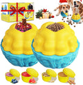 Dog Puzzle Toys, Dog Treat Holder Toy 2 Pack, Pupsicle Dogs Puzzles for Smart Dogs(2 Pack)