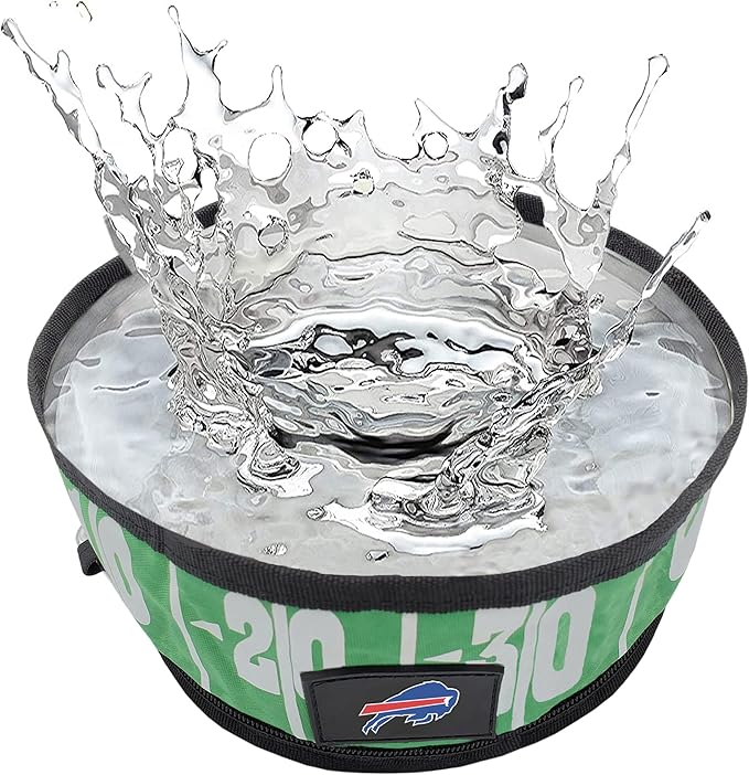 Pets First NFL Collapsible Pet Bowl