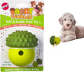 SPOT Treat Tumbler Broccoli – Freezable & Fillable Treat Dispensing Dog Toy for Small & Medium Dogs, Silicone, Easy to Clean, Interactive, Holds Small Kibble & Soft Snacks, 4.38 in
