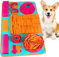 Vivifying Snuffle Mat for Dogs, Interactive Dog Enrichment Toys for Small Dogs and Cats Slow Eating and Keep Busy, Sniff Mat for Boredom and Mental Stimulation