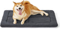 Bedsure Washable Dog Crate Bed for Large Dogs, Soft Foam Floor Pet Mat, Versatile Lightweight Pet Crate Pad for Cages