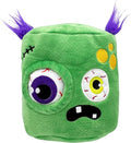 Huxley & Kent Dog Plush Toy w/ Squeaker - Interactive Dog Toys For Puppies & Adult Dogs - Diamond Mesh Tech Lined Puppy Plush Toys - Easy-to-Clean Pet Toy (Pop n' Fetch Zombie Pop-Eye,Small)