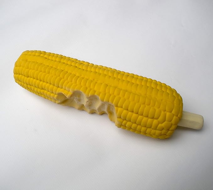 Latex Dog Squeaky Chew Toys, Corn