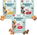 Shameless Pets Soft & Chewy Dog Treats, Meaty Tenders Variety (3-Pack) - Real Meat is 1st Ingredient - Grain Free, No Corn or Soy - Digestive Support - for Small, Medium & Large Dogs