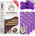 Poop Bags For Dogs with Dispenser & Holder 240 Count – Scented, Extra Thick Leak-Proof & Eco-Friendly Cornstarch Waste Bags for Dogs & Cats. Includes Poop Bag Clip. biodegradable dog poop bags.