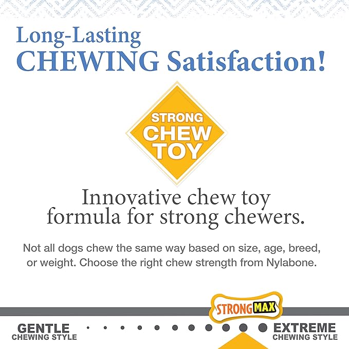 Nylabone Gourmet Style Femur, Wishbone, & Stick Strong Chew Toy for Puppies, Bacon, Chicken & Peanut Butter Flavor, Small - Up to 25 Ibs, 3 Pack
