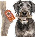 Heartland Elk Antlers for Dogs - Daily Dental Care Chews for Aggressive Chewers to Reduce Plaque & Prevent Destructive Behavior (Split, Splinter Free, 9", Giant, 1-Pack, Grade A, USA Made)