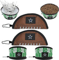 Pets First NFL Collapsible Pet Bowl
