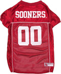 Pets First NCAA College Oklahoma Sooners Mesh Jersey for DOGS & CATS, XX-Large. Licensed Dog Jersey with your Favorite Football/Basketball College Team