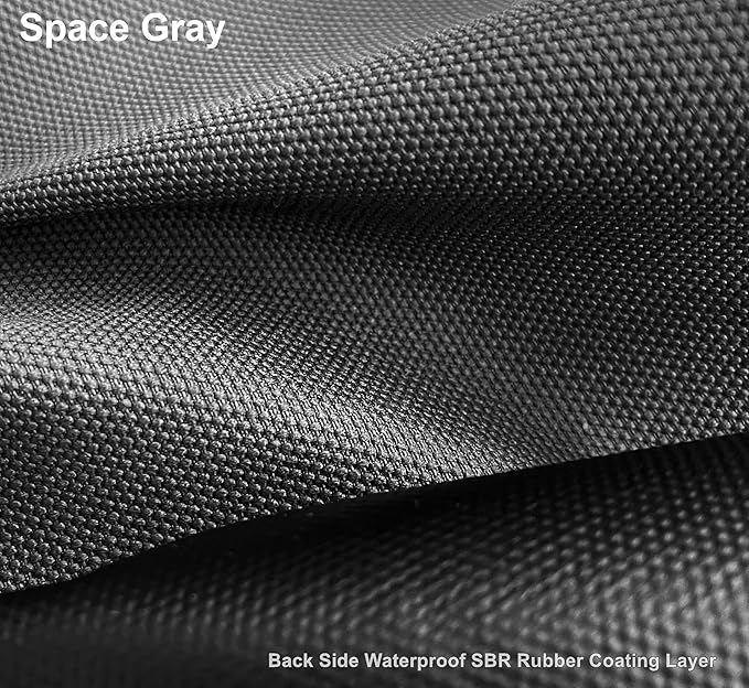 Dogbed4less Memory Foam Platform Dog Bed, Crate Mattress for Orthopedic Joint Relief with Waterproof Removable Cover Small 24X16X3 Space Gray