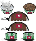 Pets First NCAA Alabama Crimson Tide Collapsible Dog Travel Bowl Set, 2 Pack Food & Water Bowls for Dogs, Best Portable & Lightweight Leak-Proof Dog Bowls for Travel