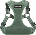 Best Pet Supplies Voyager Adjustable Step-in Flex Breathable Mesh Dog Harness for Small Medium Large Dogs Moss Green, S