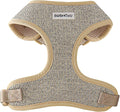 No Pull Dog Vest Harness for Small&Medium Dogs, Side Clip Adjustable Pet Vest, Soft Breathable, Fashion Dog Harnesses for Walking, Running, Shopping (Taupe, S)
