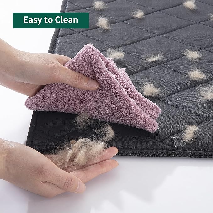 HOMBYS Durable Indestructible Pet Bed Mat for Aggressive Chewers, 41x28 inches, Quick Dry, Machine Washable, Perfect for Crates, Dogs Cages