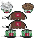 Pets First NCAA Indiana Hoosiers Collapsible Dog Travel Bowl Set, 2 Pack Food & Water Bowls for Dogs, Best Portable & Lightweight Leak-Proof Dog Bowls for Travel