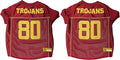 NCAA College Utah Utes Mesh Jersey for Dogs & Cats, Large. Licensed Big Dog Jersey with Your Favorite Football/Basketball College Team (Pack of 2)