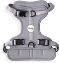 HNS1002N Arlo Medium Adjustable Soft Padded No Pull Pet Harness with 3 Buckles and 3 Leash Clips, Martini