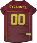 Pets First NCAA College Iowa State Cyclones Mesh Jersey for DOGS & CATS, Medium. Licensed Dog Jersey with your Favorite Football/Basketball College Team
