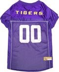 Pets First NCAA College LSU Tigers Mesh Jersey for DOGS & CATS, XX-Large. Licensed Dog Jersey with your Favorite Football/Basketball College Team