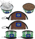Pets First NCAA Florida Gators Collapsible Dog Travel Bowl Set, 2 Pack Food & Water Bowls for Dogs, Best Portable & Lightweight Leak-Proof Dog Bowls for Travel
