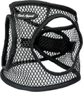 Bark Appeal Black Netted Step-in Dog Harness for X-Large to 2X-Large Sized Pets – Updated Sizing, Remeasuring is Essential – Soft Netted Mesh – Anti-Choke with Adjustable Strap & Heavy Duty Clip – XXL