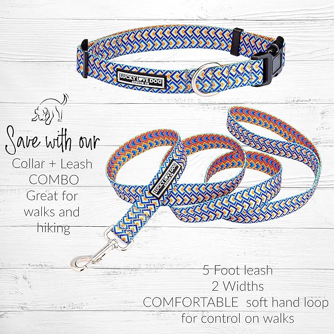 Lucky Love Dog Collars, Comfortable, Soft, Cute Dog Collar for Small Dogs, Murphy, X-Small