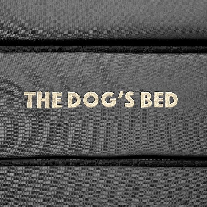 The Dog’s Bed Orthopedic Memory Foam Dog Bed Mattress, Oxford Fabric, Grey with Black Trim, XXXL, 6-Inch
